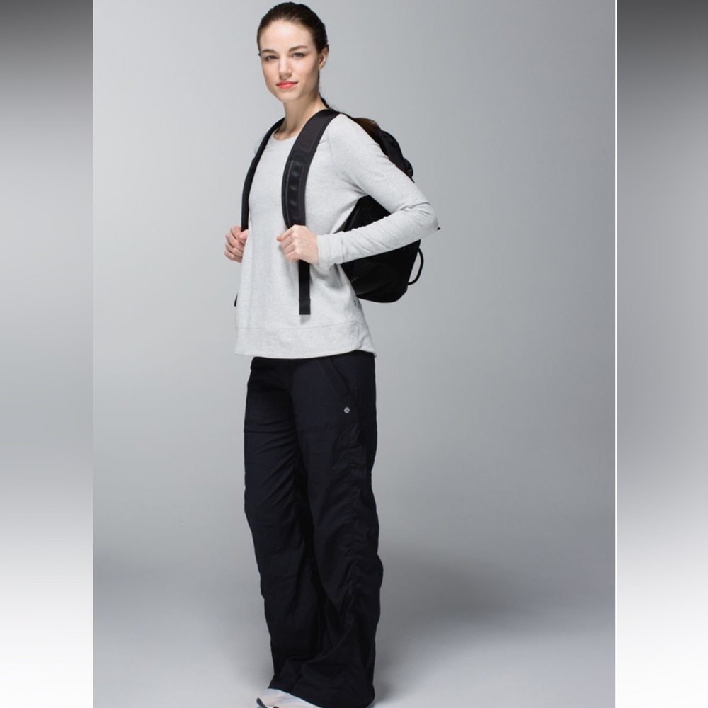 Lululemon $118 Unlined Dance Studio Pant Black 8